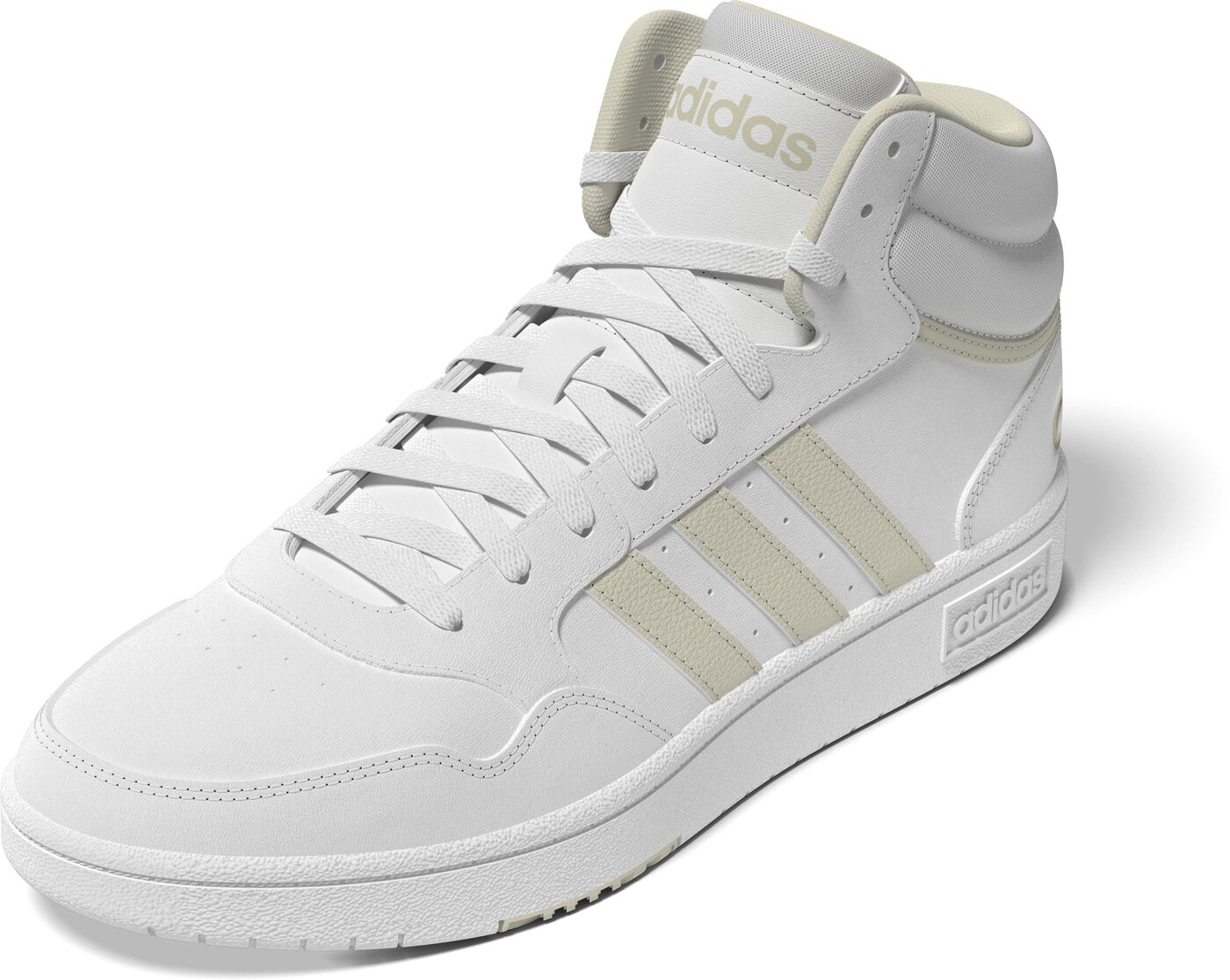 Adidas 0899HOOPS 3.0 MID W Cow Hide/Syrah/Blush – Bild 5