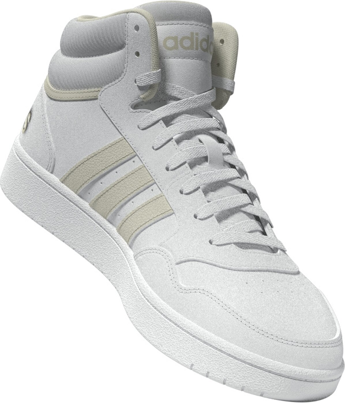 Adidas 0899HOOPS 3.0 MID W Cow Hide/Syrah/Blush – Bild 8