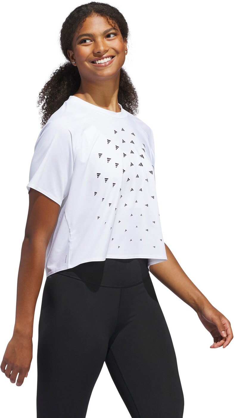 Adidas BLUV TEE Cow Hide/Syrah/Blush – Bild 7