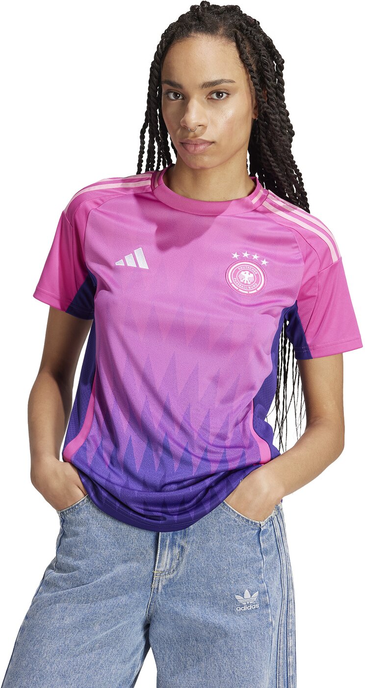 Adidas DFB A JSY W Cow Hide/Syrah/Blush – Bild 3