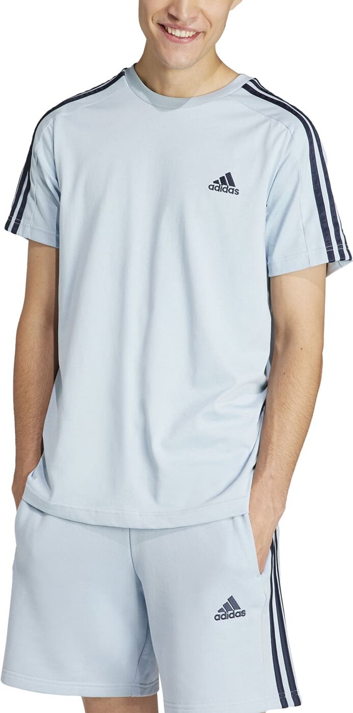 Adidas M 3S SJ T Cow Hide/Syrah/Blush – Bild 5