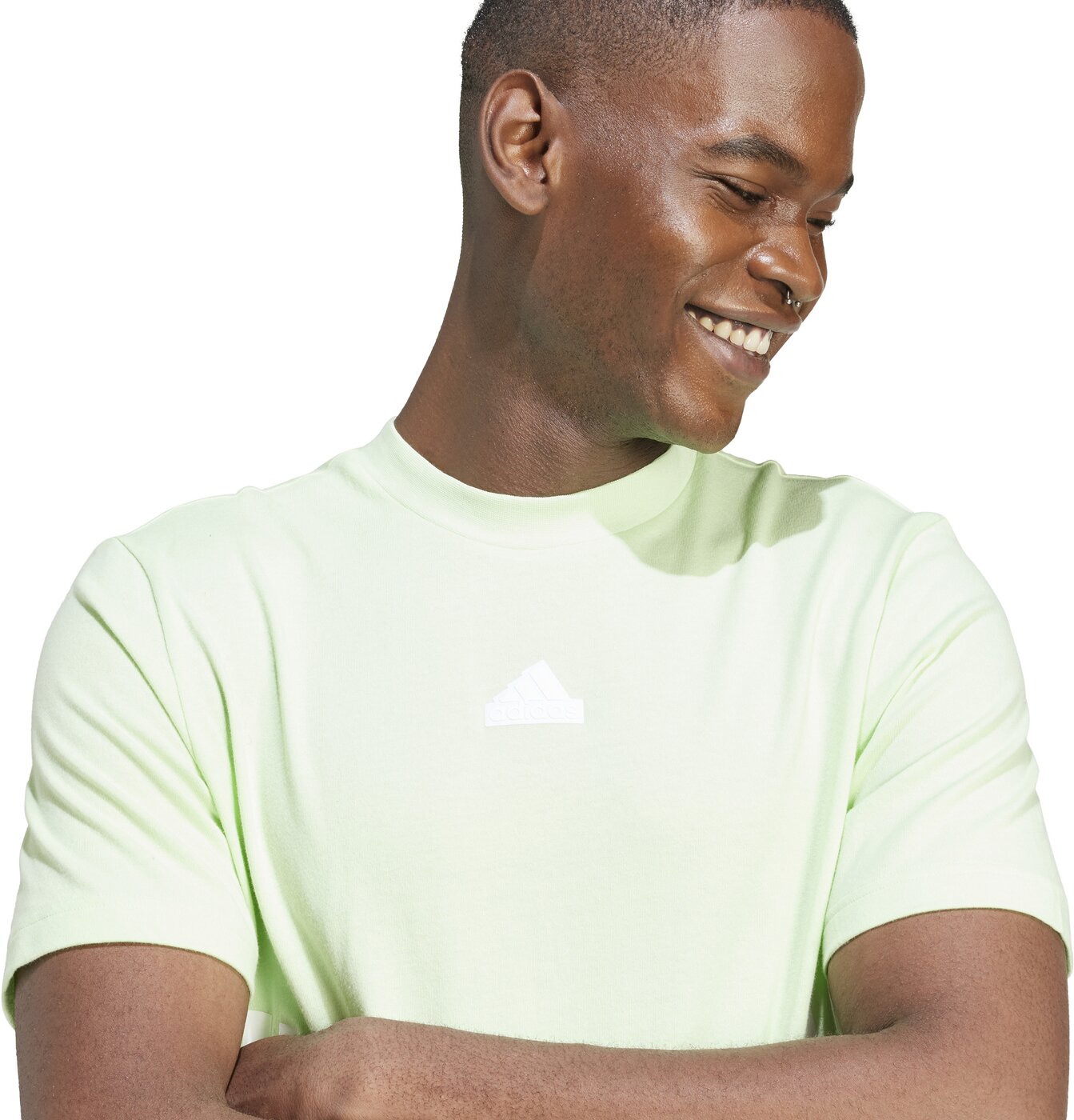 Adidas M FI 3S REG T Cow Hide/Syrah/Blush – Bild 5