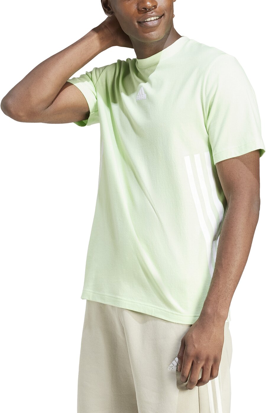 Adidas M FI 3S REG T Cow Hide/Syrah/Blush – Bild 7