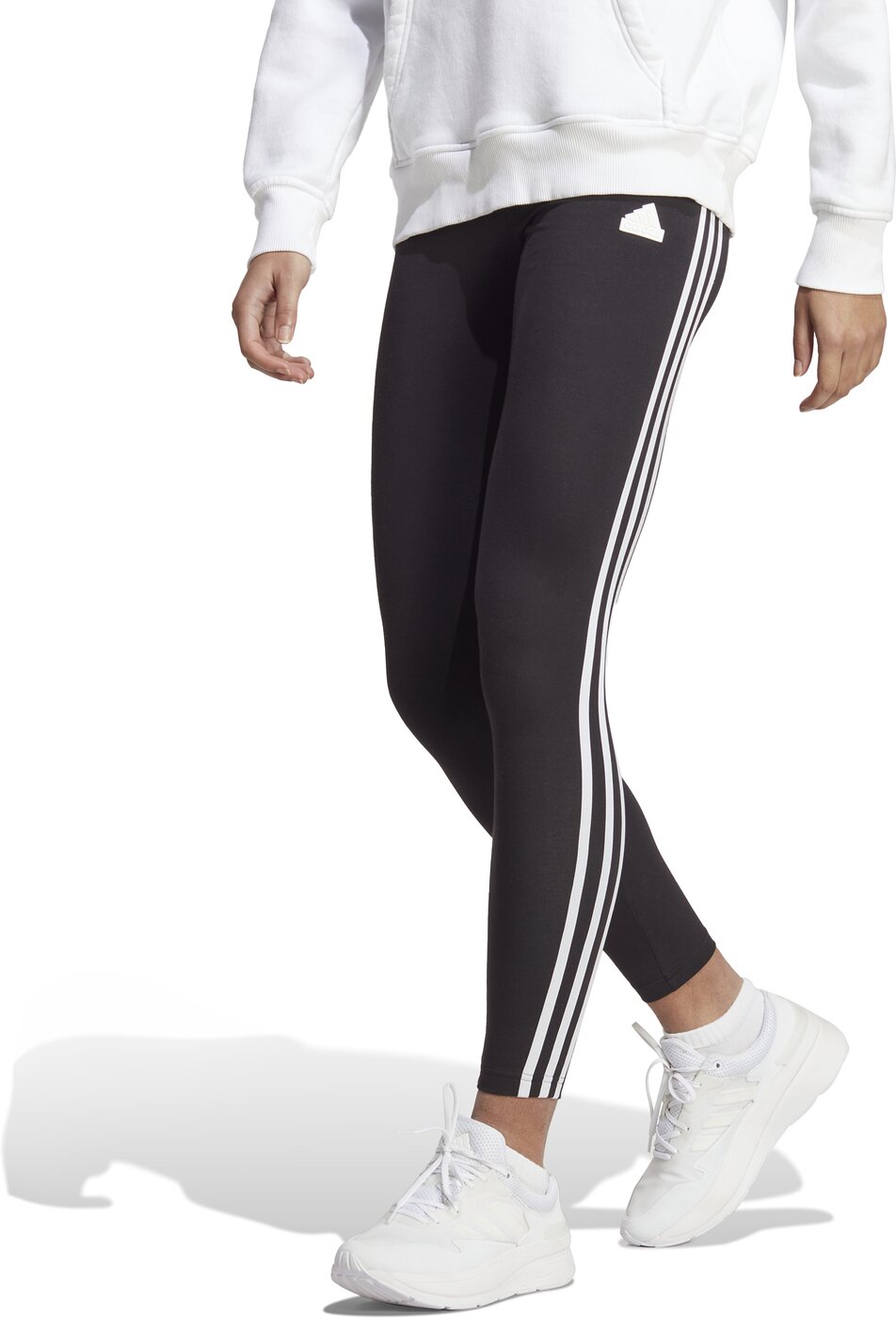 Adidas W FI 3S LEGGING Cow Hide/Syrah/Blush – Bild 2