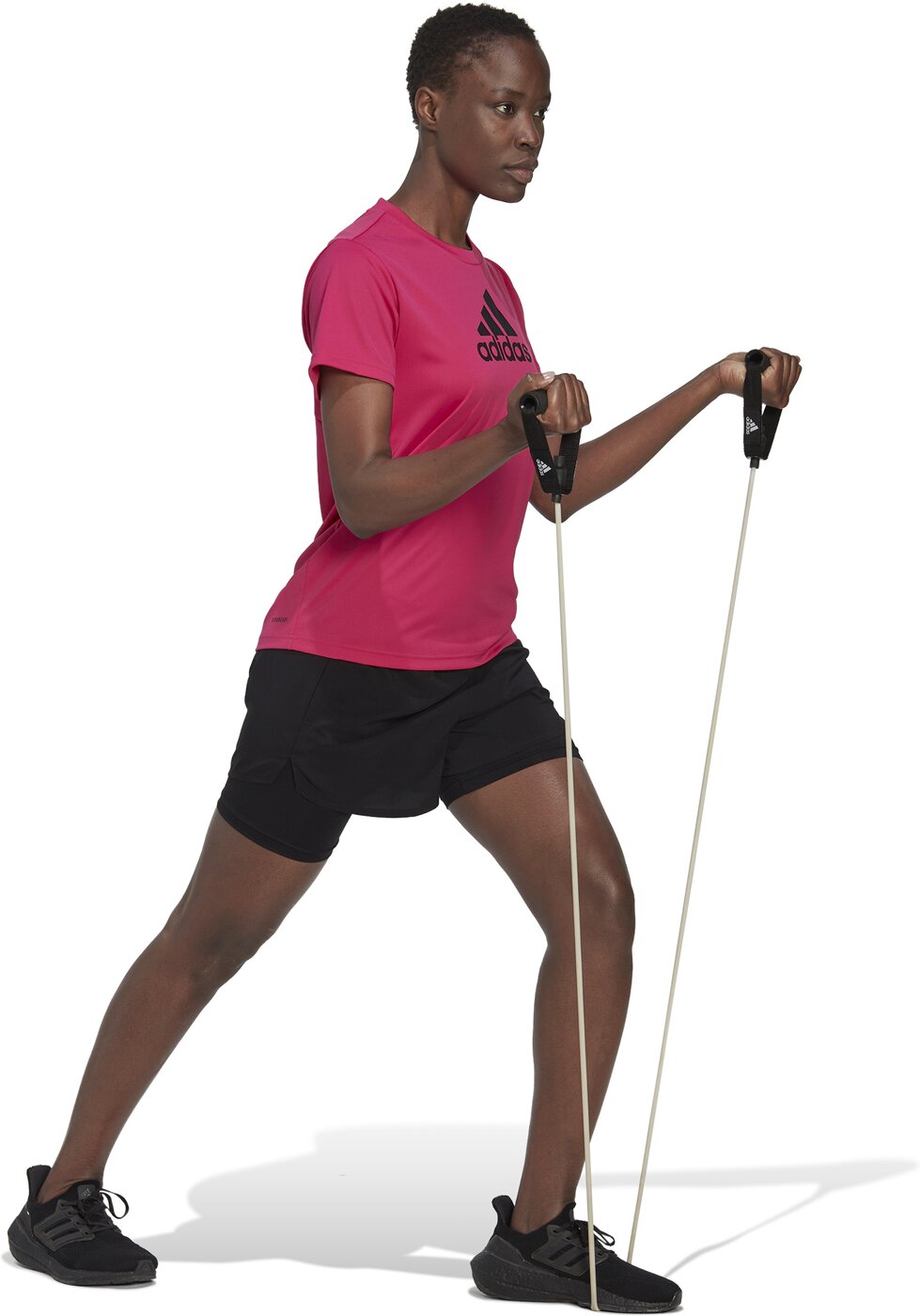 Adidas W MIN 2IN1 SHO Cow Hide/Syrah/Blush – Bild 4