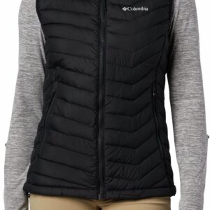 Columbia Powder Lite Vest Black, Stone
