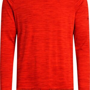 ENERGETICS He.-Langarmshirt Ailo LS M MELANGE/RED/RED