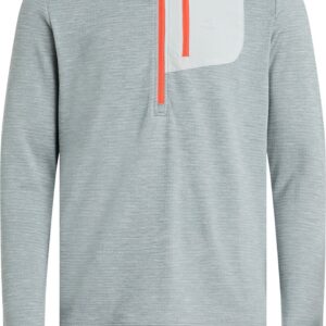 ENERGETICS He.-Langarmshirt Willard M MELANGE/RED/RED