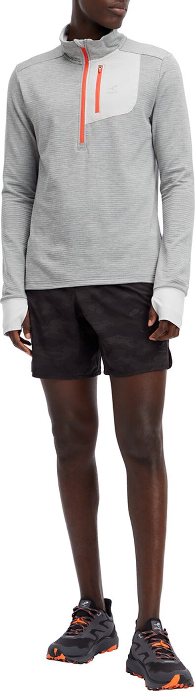 ENERGETICS He.-Langarmshirt Willard M MELANGE/RED/RED – Bild 2