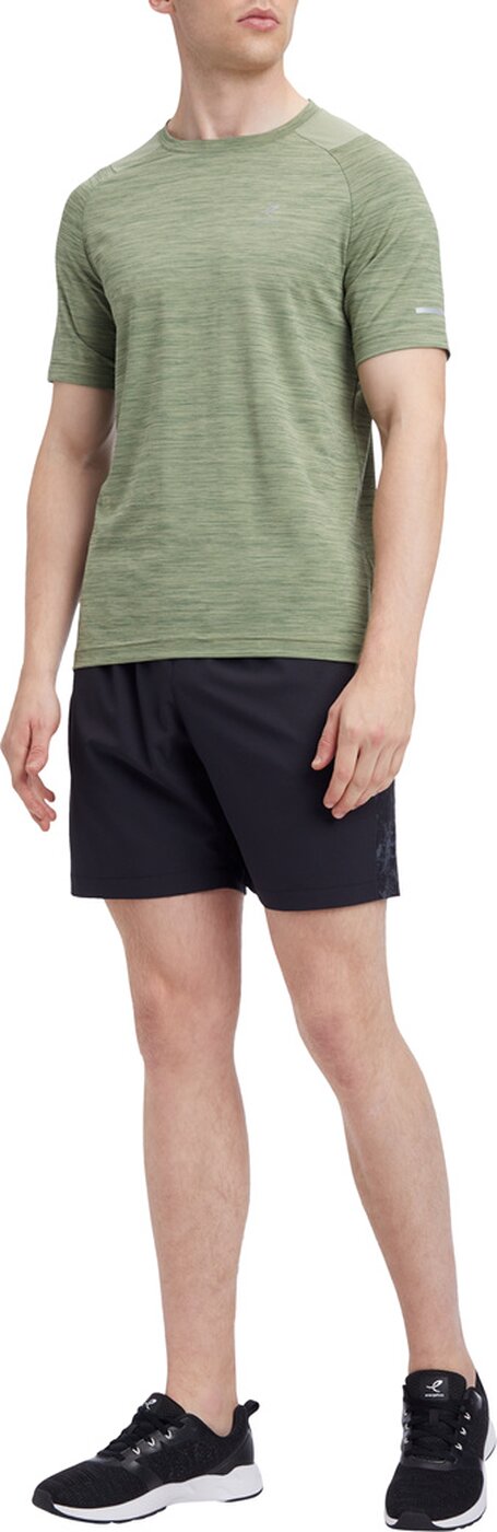 ENERGETICS He.-T-Shirt Ailo SS M MELANGE/ROSE DARK/RO – Bild 5