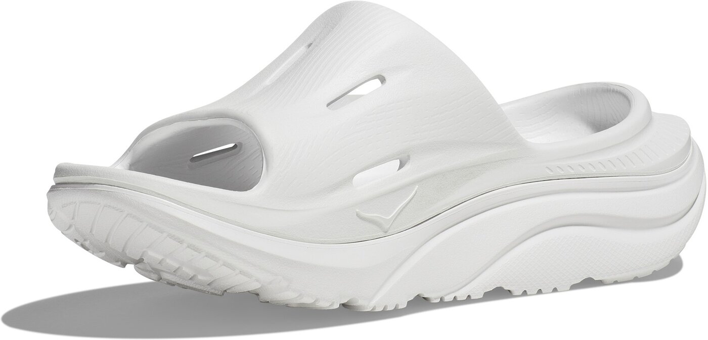 HOKA ONE ONE U ORA RECOVERY SLIDE 3 WHITE / WHITE – Bild 4