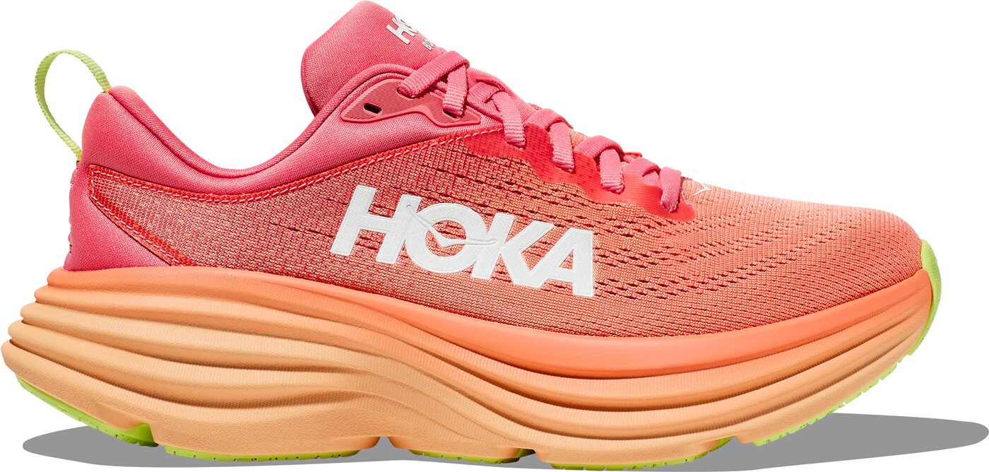 HOKA ONE ONE W BONDI 8 CORAL / PAPAYA