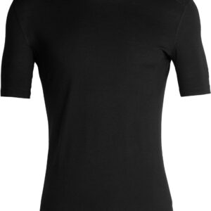 Icebreaker M 200 Oasis SS Crewe BLACK