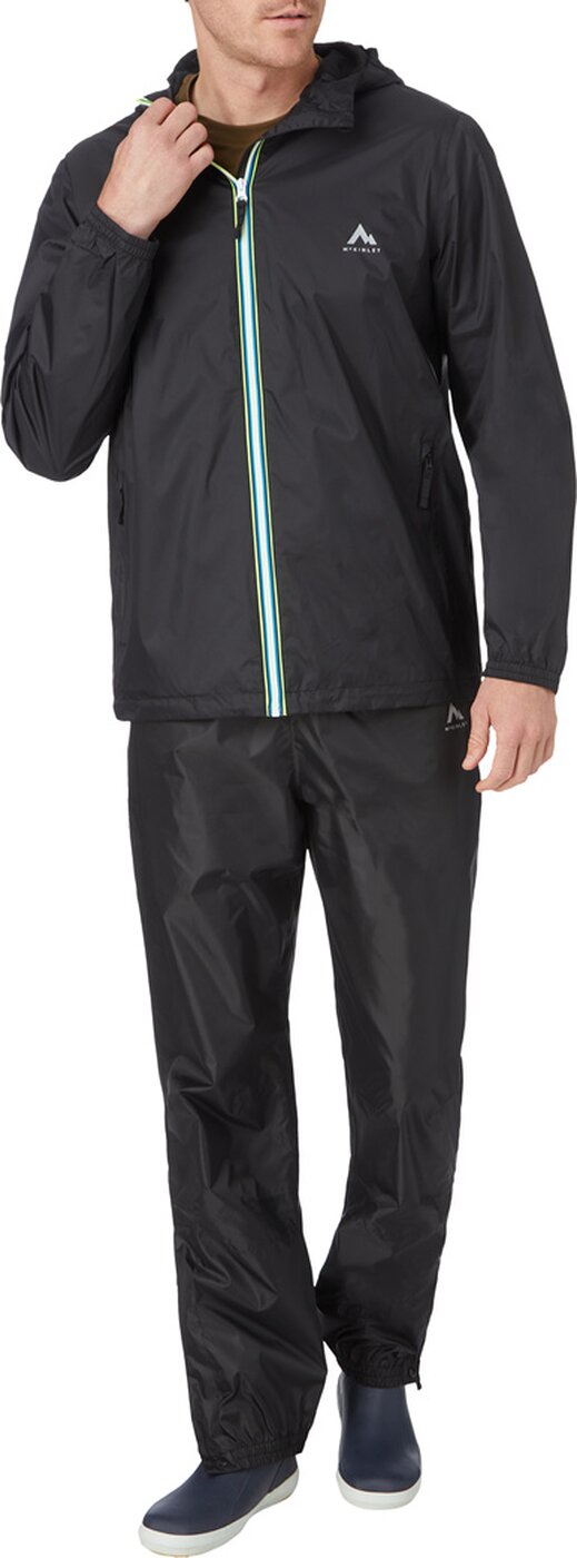 McKinley He.-Regenjacke Kereol III ux BLACK – Bild 3