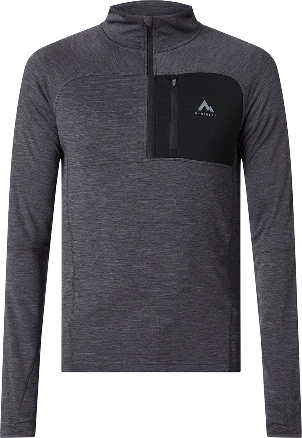 McKinley Ux.-Langarmshirt Tampo ux MELANGE/RED/RED