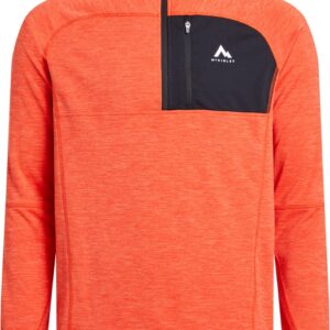 McKinley Ux.-Langarmshirt Tampo ux MELANGE/RED DARK/RED