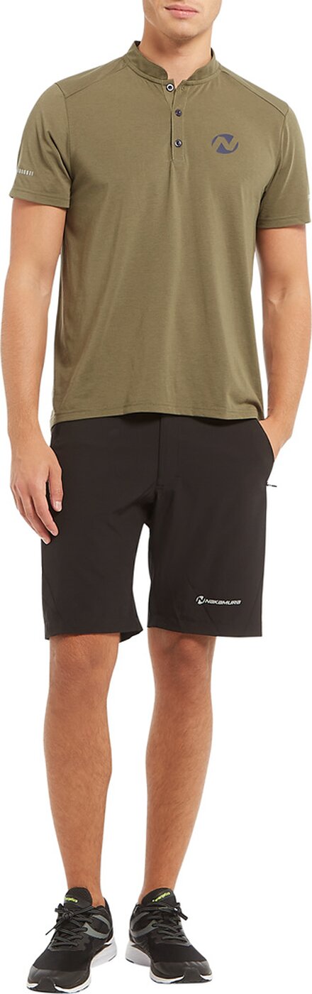 NAKAMURA He.-Shorts Itonio II ux BLACK – Bild 3