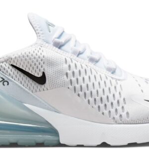 NIKE AIR MAX 270 WHITE/METALLIC SILVER