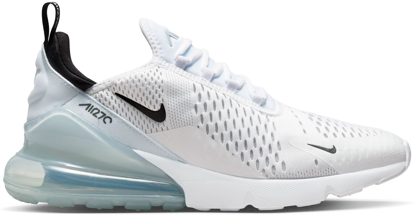 NIKE AIR MAX 270 WHITE/METALLIC SILVER