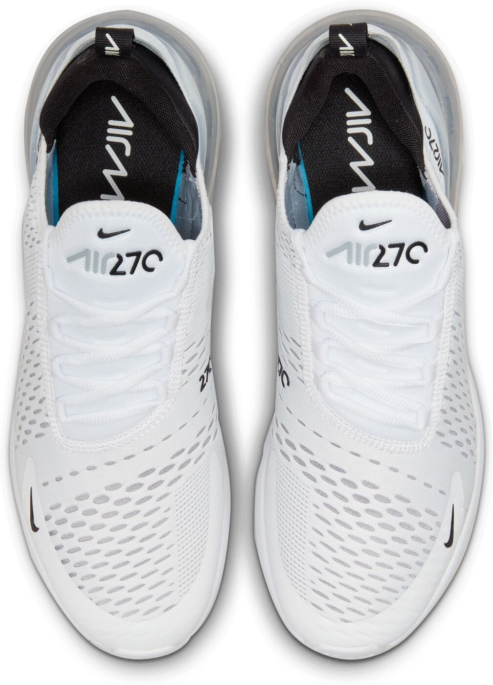 NIKE AIR MAX 270 WHITE/METALLIC SILVER – Bild 3