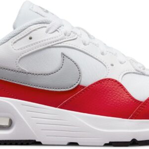 NIKE NIKE AIR MAX SC WHITE/WOLF GREY-UNIVERSITY RED
