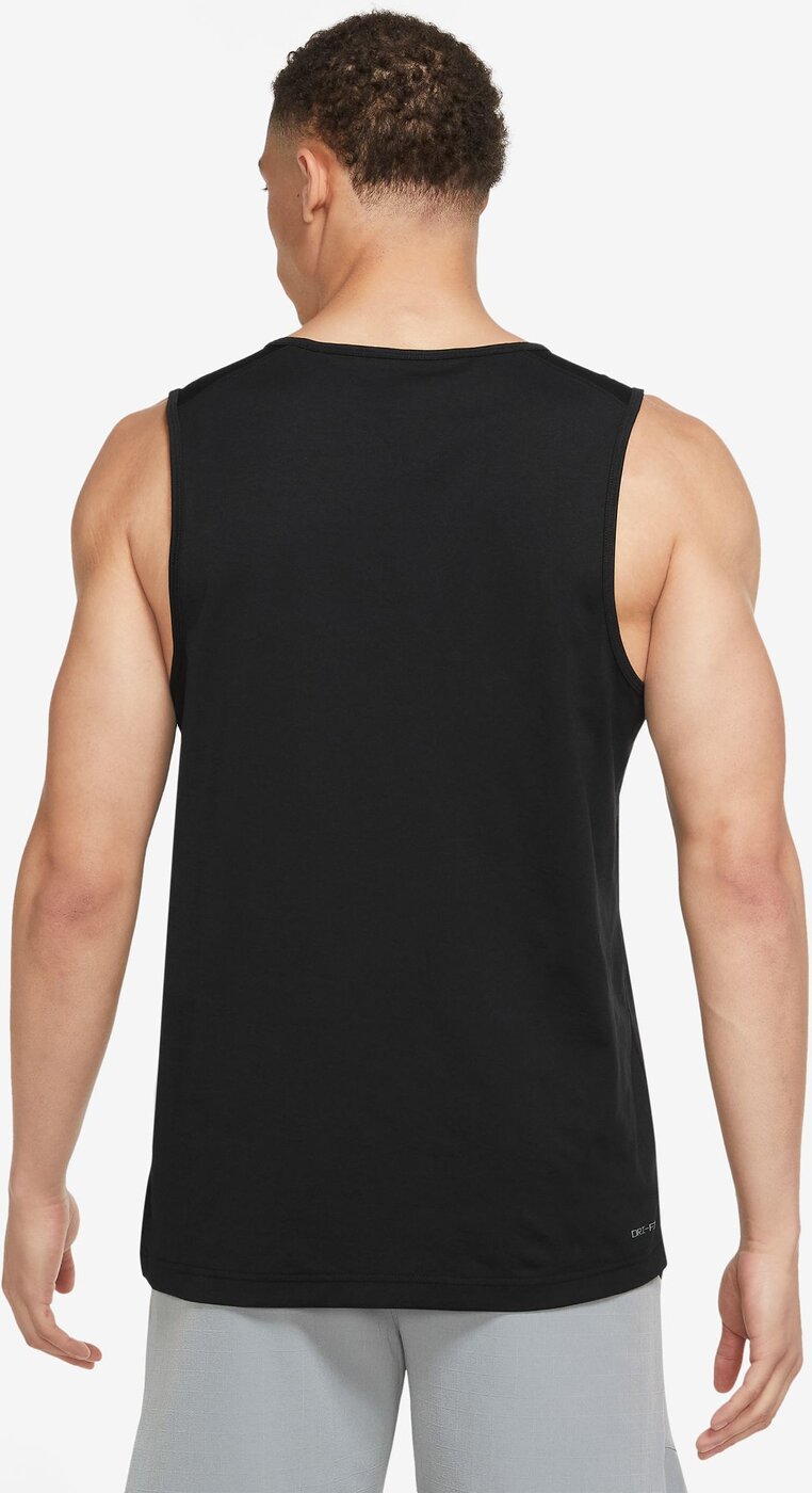 NIKE M NK DF  HYVERSE TANK BLACK/WHITE/WHITE – Bild 2