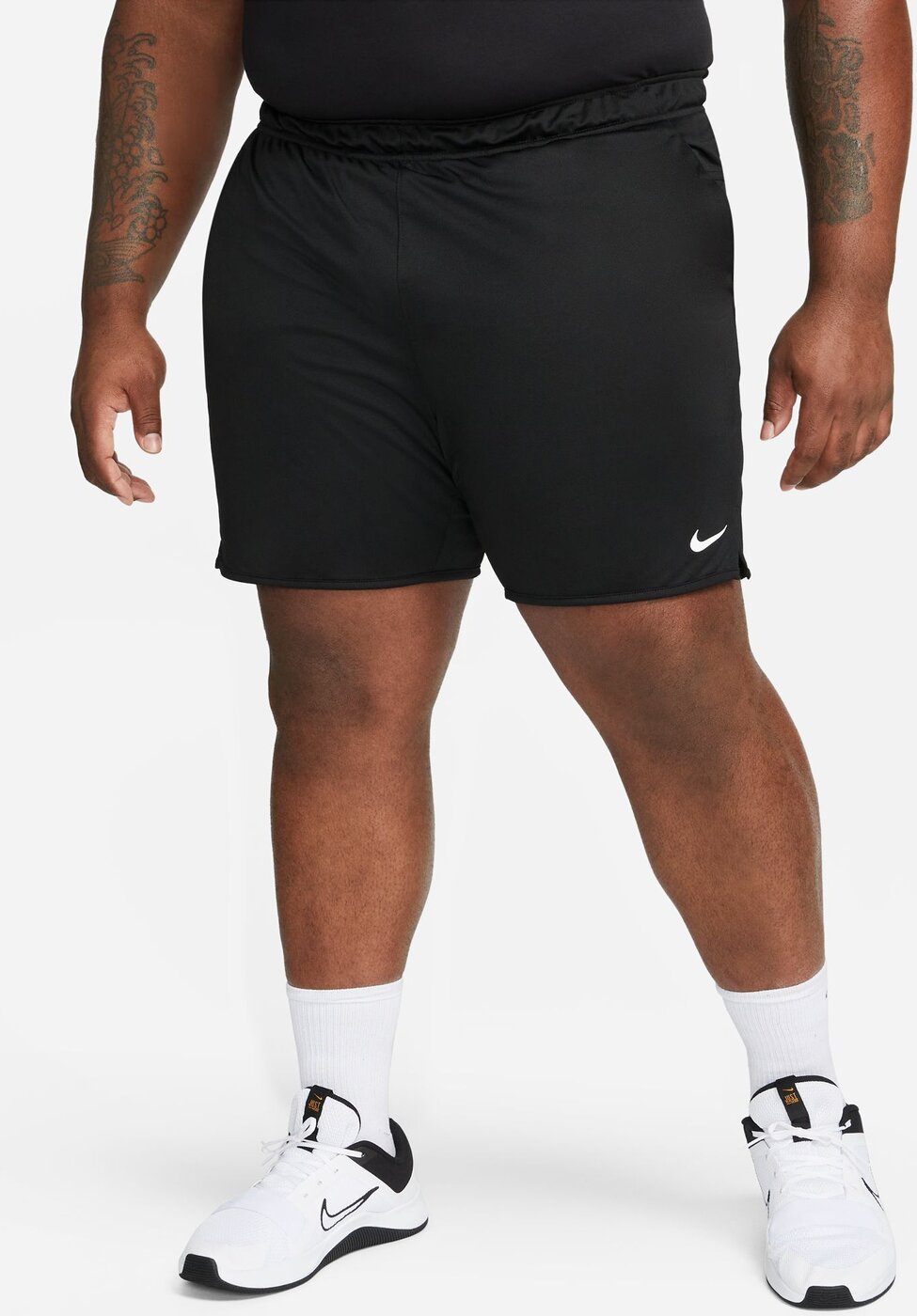 NIKE M NK DF TOTALITY KNIT 7IN UL BLACK/WHITE/WHITE – Bild 7