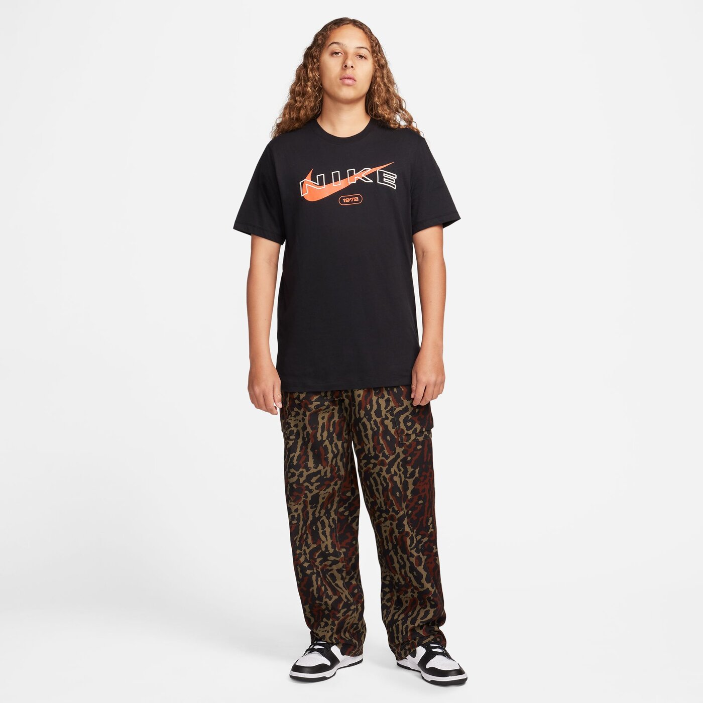 NIKE M NSW TEE CLUB SSNL HBR BLACK/WHITE/WHITE – Bild 3