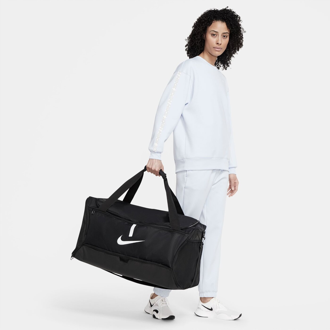 NIKE NK ACDMY TEAM L DUFF BLACK/WHITE/WHITE – Bild 5