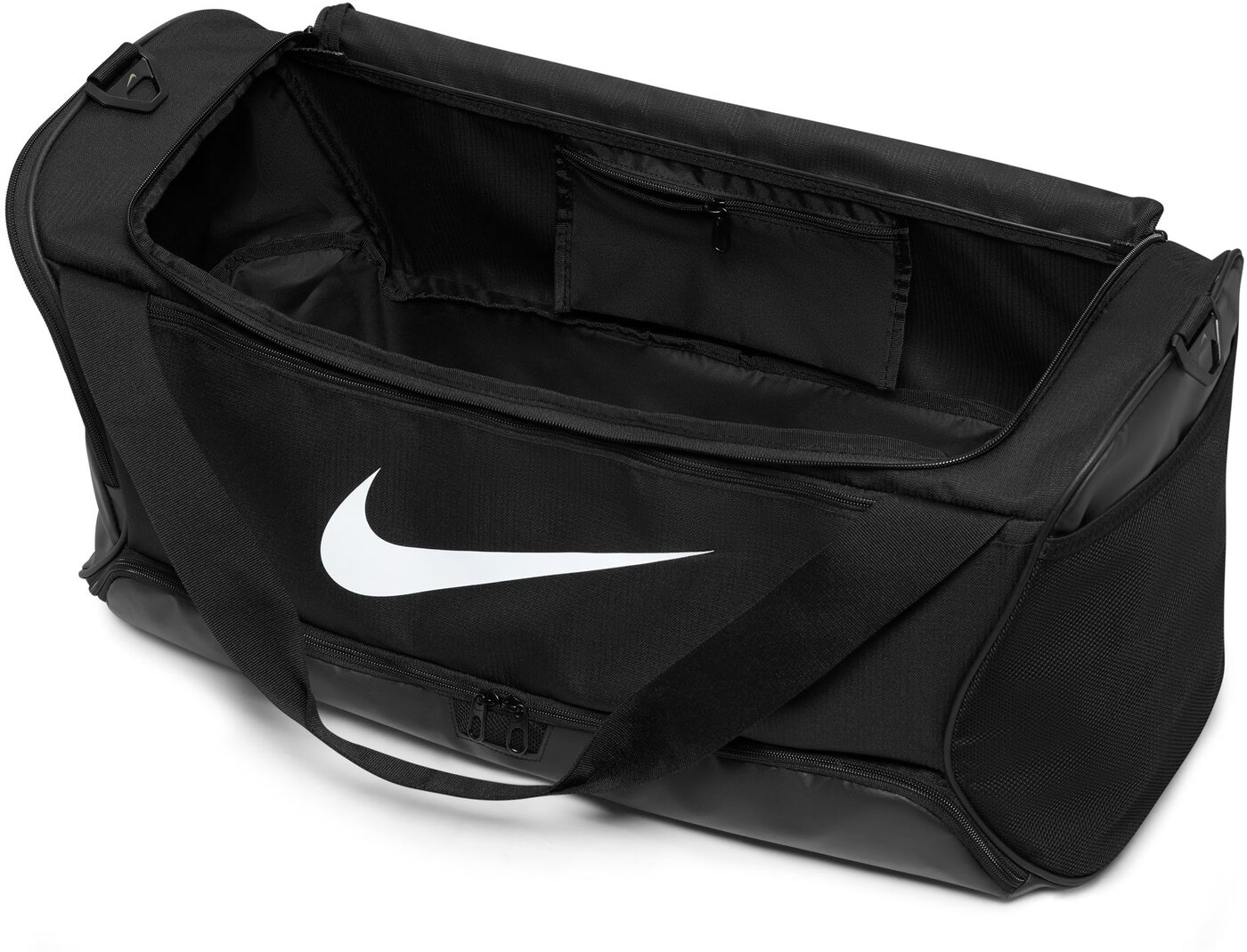 NIKE NK BRSLA M DUFF - 9.5 (60L) BLACK/WHITE/WHITE – Bild 6