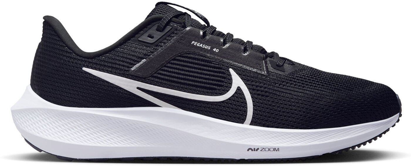 NIKE AIR ZOOM PEGASUS 40 BLACK/WHITE-IRON GREY