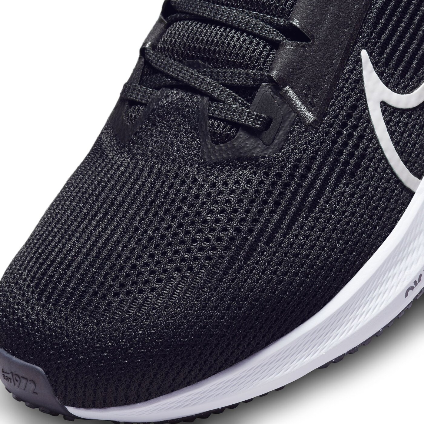 NIKE AIR ZOOM PEGASUS 40 BLACK/WHITE-IRON GREY – Bild 7