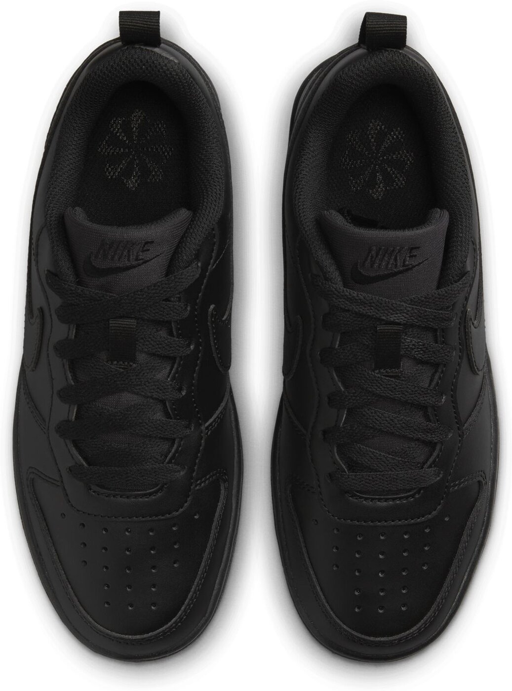 NIKE COURT BOROUGH LOW RECRAFT (GS) BLACK/WHITE-BLACK – Bild 3