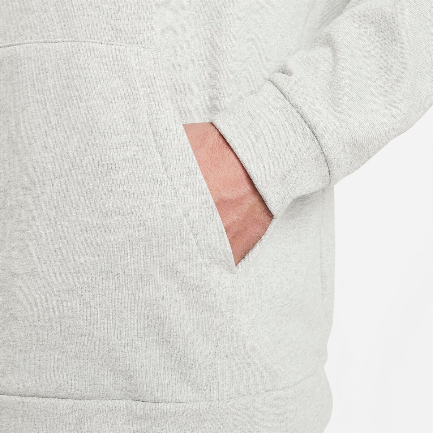 NIKE M NK DF HDIE PO SWSH DK GREY HEATHER/MATTE SILVER/W – Bild 9