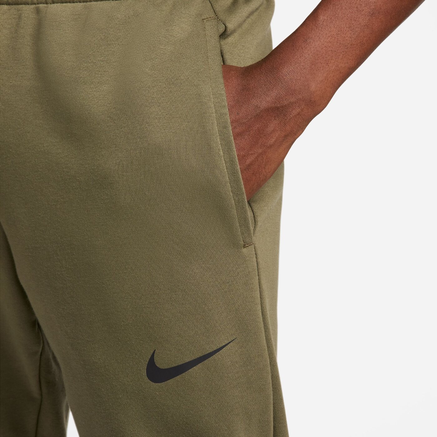 NIKE M NK DF PNT TAPER FL MEDIUM OLIVE/BLACK – Bild 5