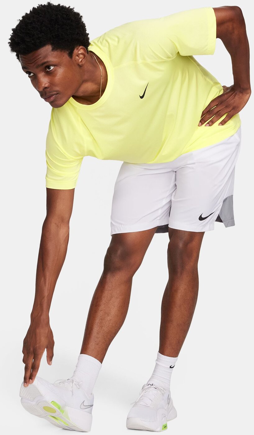 NIKE M NK DF READY SS LUMINOUS GREEN/BLACK – Bild 3