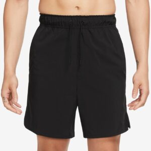 NIKE M NK DF UNLIMITED WVN 7IN UL BLACK/WHITE/WHITE