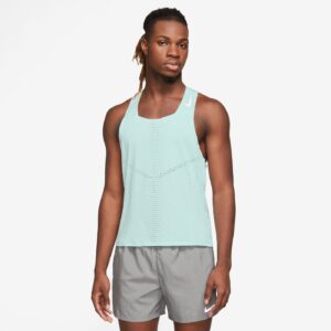 NIKE M NK DFADV AROSWFT SINGLET JADE ICE