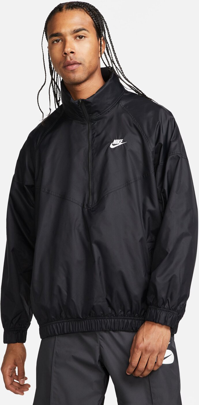NIKE M NK WR ANORAK JKT BLACK/WHITE/WHITE