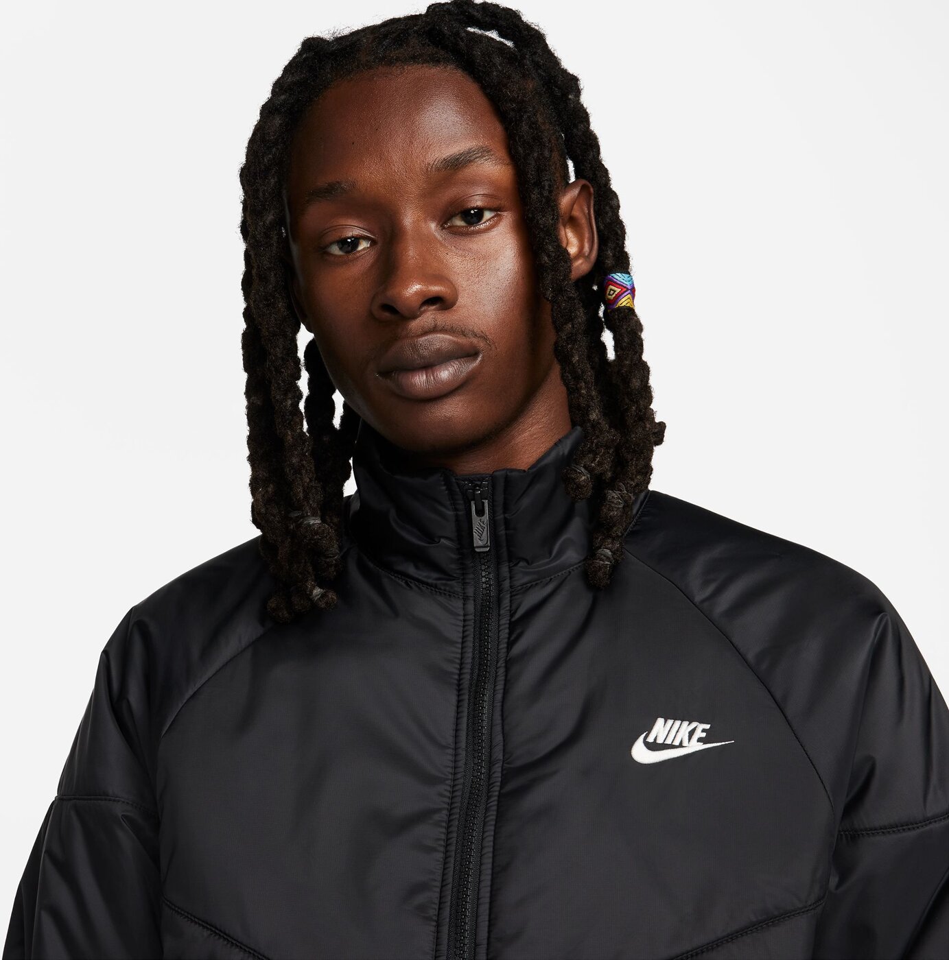 NIKE M NK WR TF MIDWEIGHT PUFFER BLACK/WHITE/WHITE – Bild 4