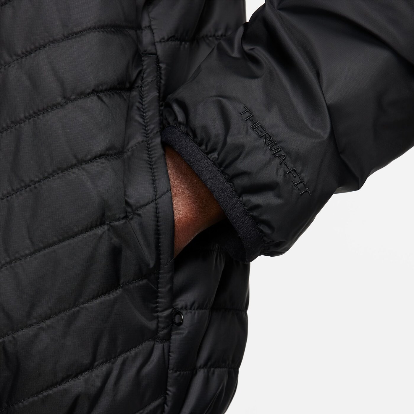 NIKE M NK WR TF MIDWEIGHT PUFFER BLACK/WHITE/WHITE – Bild 6