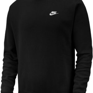 NIKE M NSW CLUB CRW BB BLACK/WHITE/WHITE