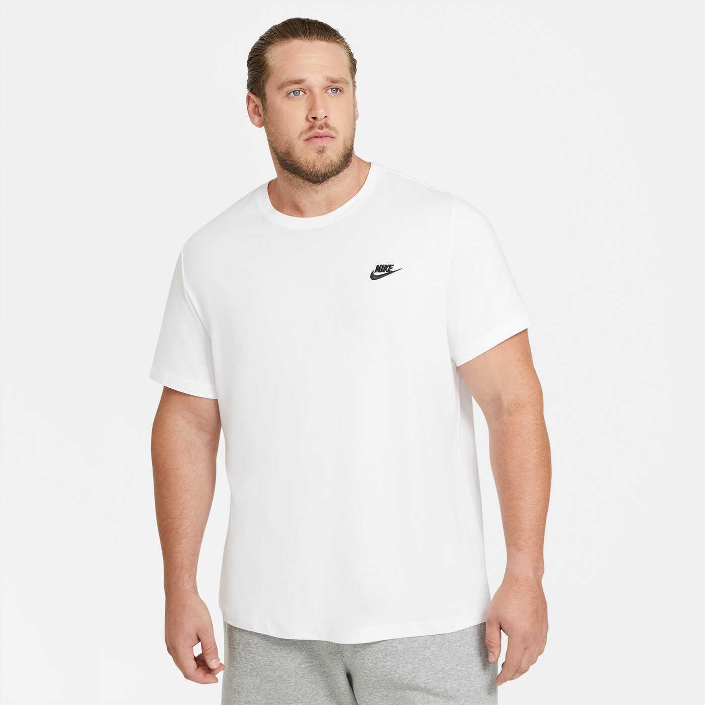 NIKE M NSW CLUB TEE WHITE/BLACK-WHITE – Bild 3