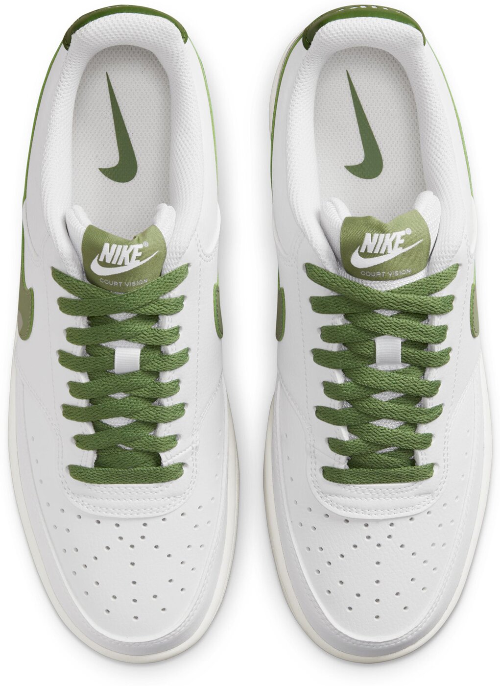 NIKE NIKE COURT VISION LO WHITE/METALLIC SILVER – Bild 3