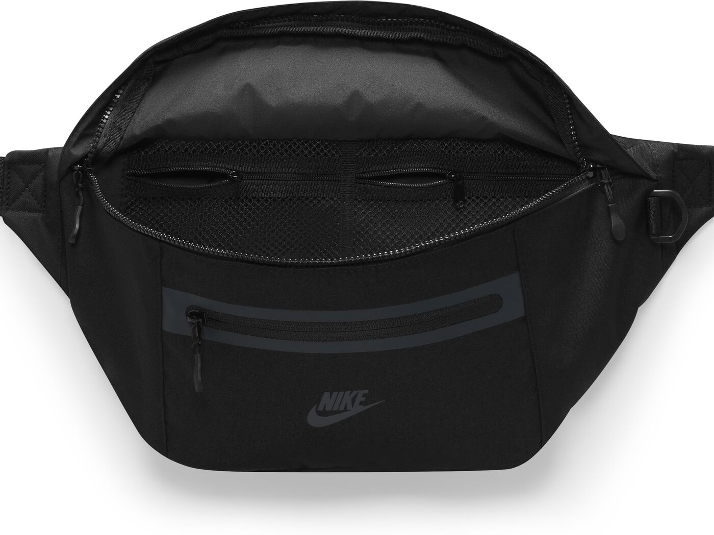 NIKE NK ELMNTL PRM WAISTPACK BLACK/WHITE/WHITE – Bild 5