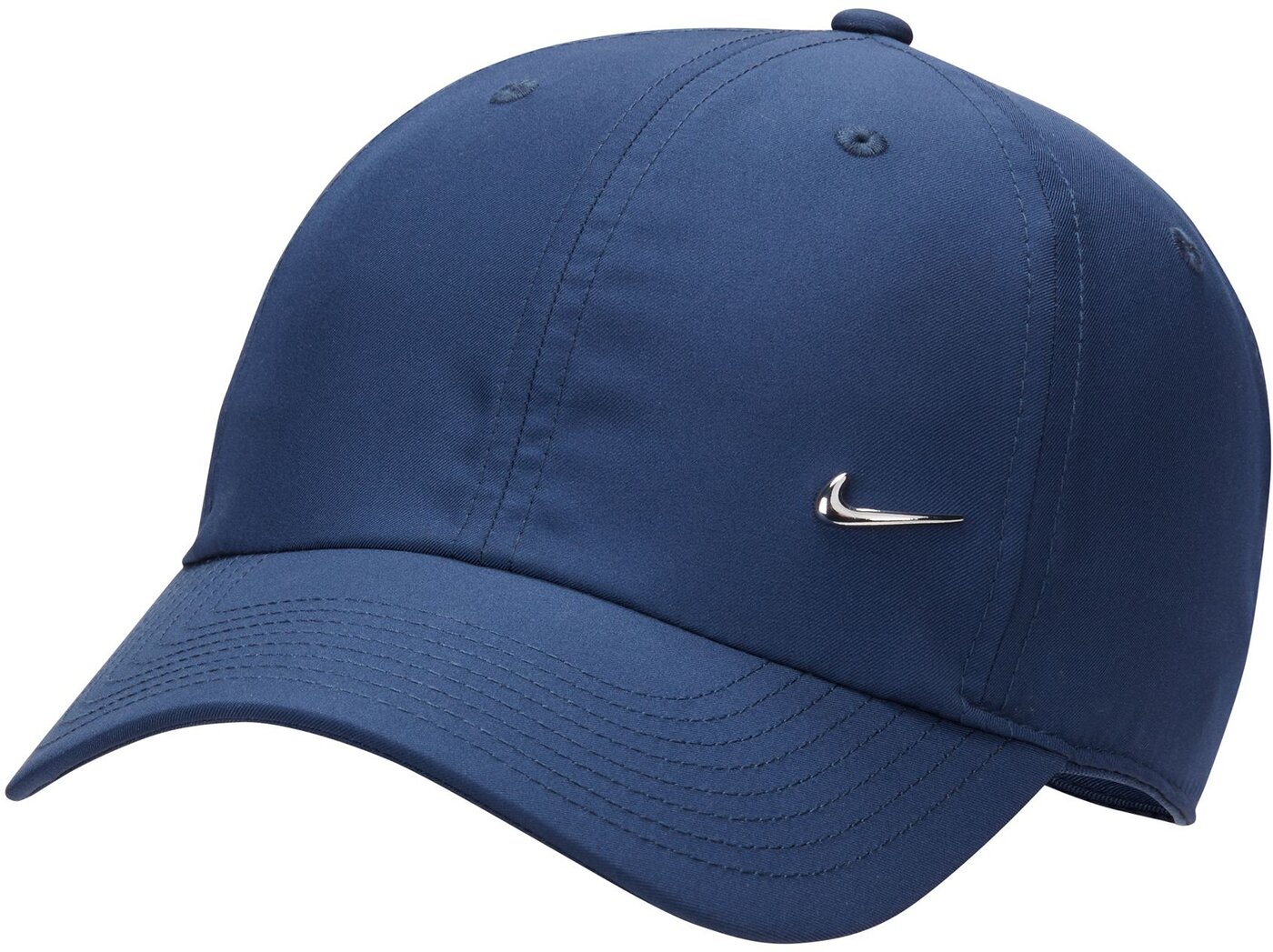 NIKE U NK DF CLUB CAP U CB MTSWSH L MIDNIGHT NAVY/METALLIC SILVER