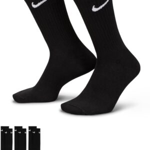NIKE U NK EVERYDAY LTWT BLACK/WHITE/WHITE