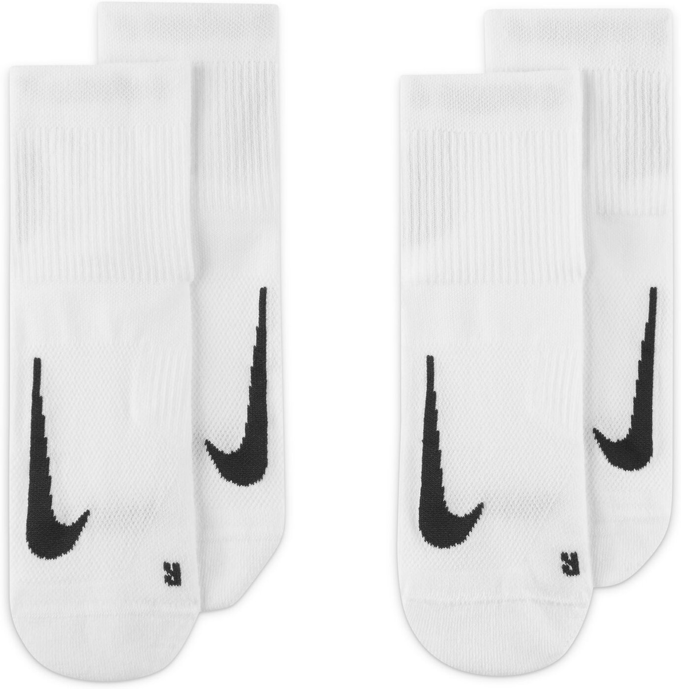 NIKE U NK MLTPLIER ANKLE WHITE/METALLIC SILVER – Bild 3