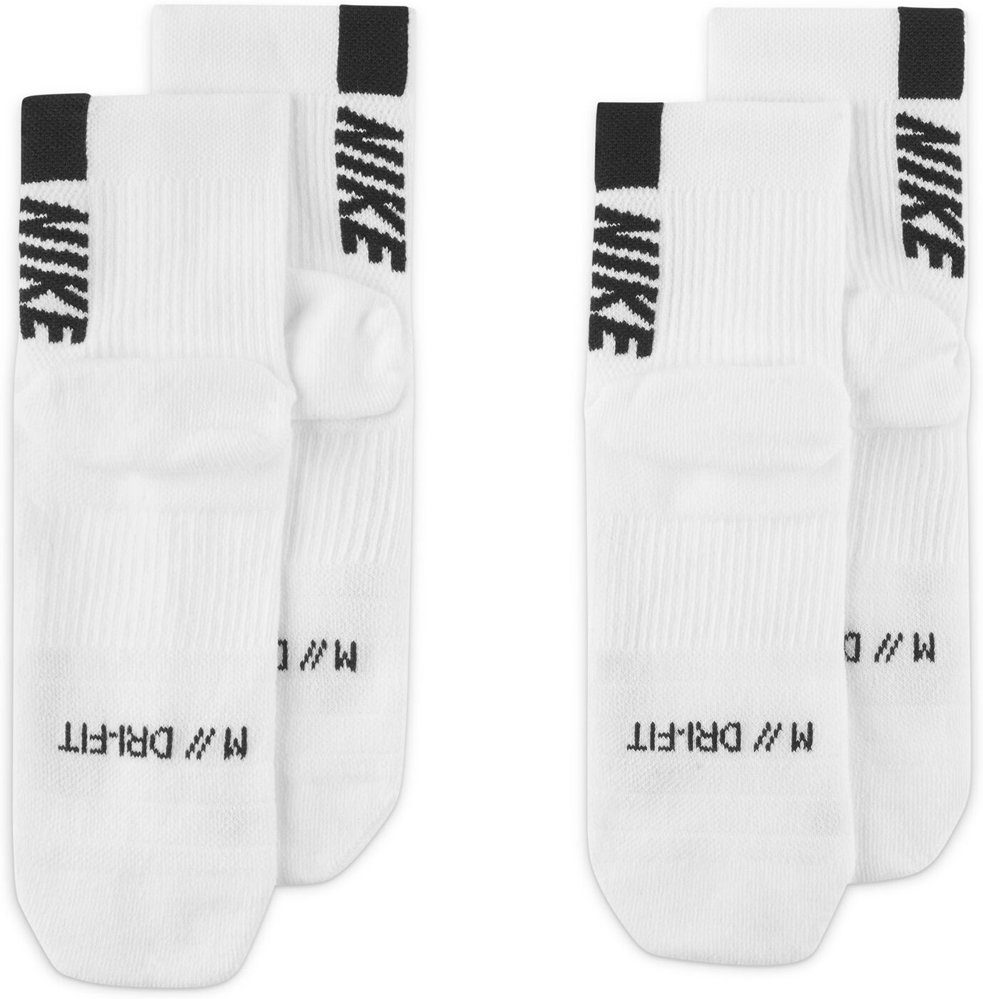 NIKE U NK MLTPLIER ANKLE WHITE/METALLIC SILVER – Bild 4