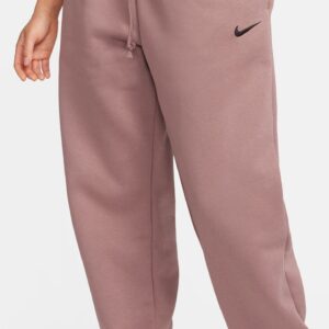 NIKE W NSW PHNX FLC HR OS PANT SMOKEY MAUVE/BLACK